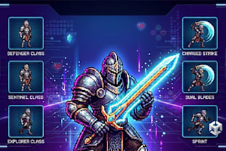 create animated pixel art sprite sheets for indie games