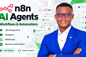 build n8n ai agents, workflows and automations