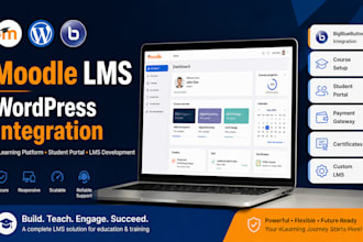 develop moodle wordpress integration lms elearning bigbluebutton integration