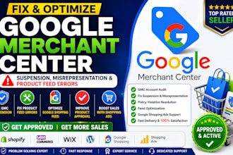 fix and optimize product feed for google merchant center errors