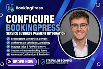 configure bookingpress for service business payment integration
