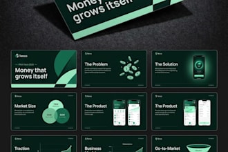 review existing or write new business plan and pitch deck