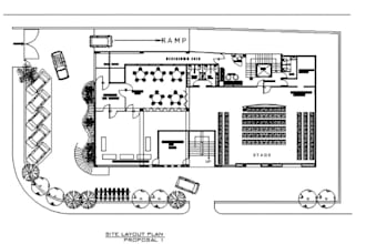 design an expert commercial studio site plans and architectural layouts