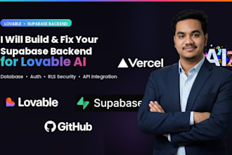 securely set up supabase database and auth for your lovable app