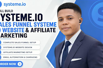 build systeme io sales funnel systeme io website systeme io affiliate marketing