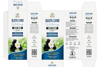 design premium cosmetic soap box packaging, skincare box
