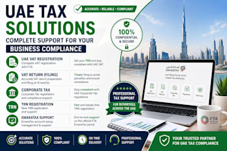 do uae vat registration vat return corporate tax trn registration emaratax