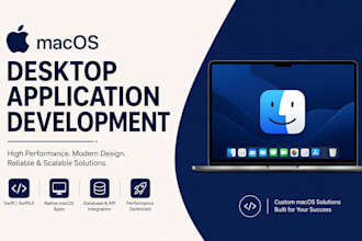 develop macos desktop application, swift swiftui, xcode, electron js, gui, pyqt