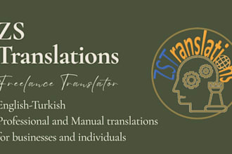 provide english to turkish translation and peer review of academic papers