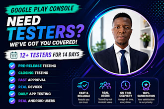 fast google play closed testing with real testers