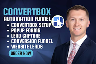 convertbox popup forms lead capture funnel automation setup conversion system