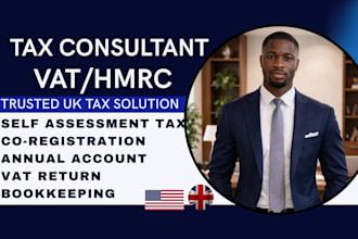 file UK company accounts, UK vat returns, corporation tax ct600