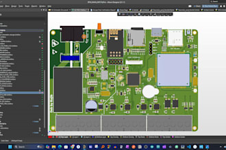 design professional pcb using altium and kicad with firmware