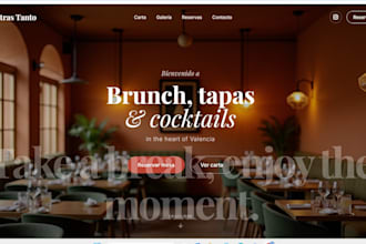 modern wordpress website design