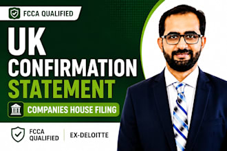 file your UK confirmation statement with companies house