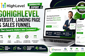 do gohighlevel website gohighlevel landing page  sales funnel gohighlevel expert