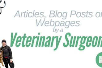 write accurate and engaging veterinary content
