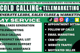 do professional b2b cold calling and lead generation