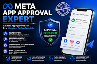 get your meta app approved, fix rejections, handle review and ensure compliance