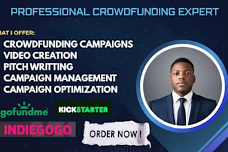 promote crowdfunding campaign for more donations and backers