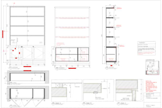 production ready joinery and millwork shop drawings