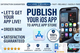publish your ios and android app to app store and play store