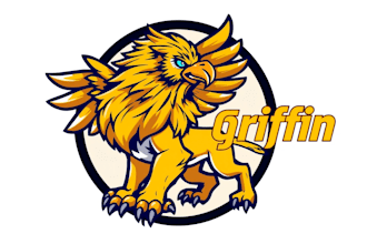 make unique griffin logo with unlimited revisions