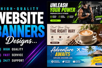 create website or advertisement banners