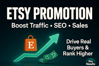 etsy shop promotion, etsy SEO, pinterest and social media marketing