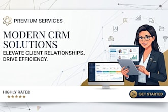 build a custom CRM system with admin dashboard