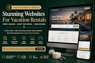 vacation rental website rental website direct booking short term rental website