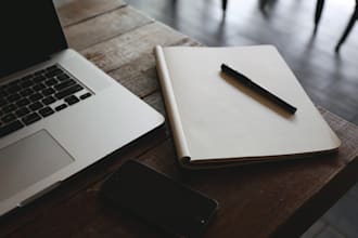 write a short professional text for your business