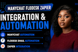 create manychat flodesk zapier integration and automation