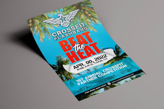 design a modern and professional leaflet
