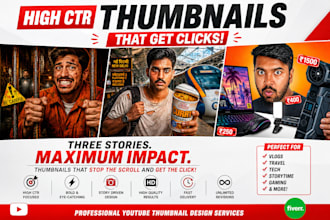 design thumbnails that boost clicks and views