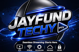 design iptv logo for you