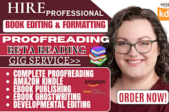 proofreading your book or manuscript