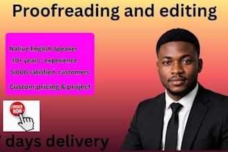 professionally edit and proofread your book manuscript