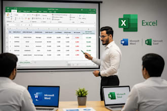 create an automated excel salary, attendance payroll sheet