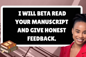 beta read your litrpg, progression fantasy, dystopian and sci fi manuscript