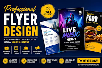 design a professional flyers