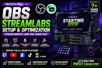 setup streamlabs and obs for professional streaming and recording