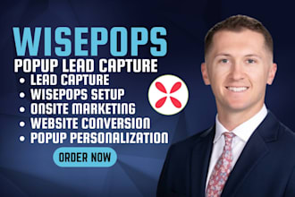 wisepops popup personalization lead capture onsite conversion setup system