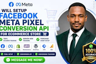 setup facebook metapixel conversion api for ecommerce store