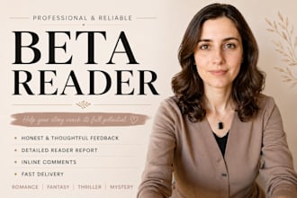 beta read critique novel, romance beta reader, beta reader fantasy