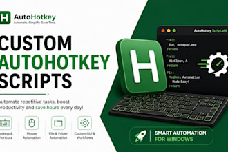 create autohotkey ahk script, automation, macros, mouse automation, coding