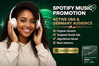 do USA spotify music promotion german spotify promotion