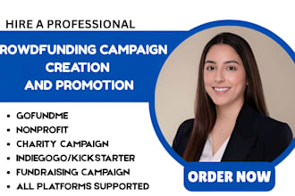 manage and promote medical fundraising campaign, gofundme non profit