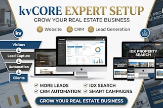 setup kvcore real estate website kv core lead generation kvcore campaign kv core