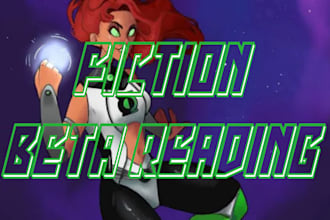 be your expert fiction beta reader